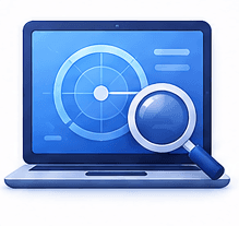 Vollständiger System-Scanner prüft Dateien, Ordner und Registry